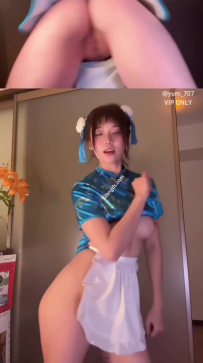 cos春麗 裸舞 超絕角度2