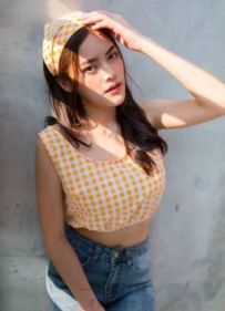 水汪汪大眼 細緻大腿 甜美笑容 超完美五官搭配