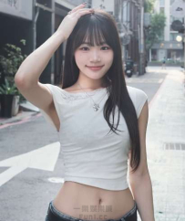 如此甜美可愛電力十足，纖細蠻腰讓人驚艷